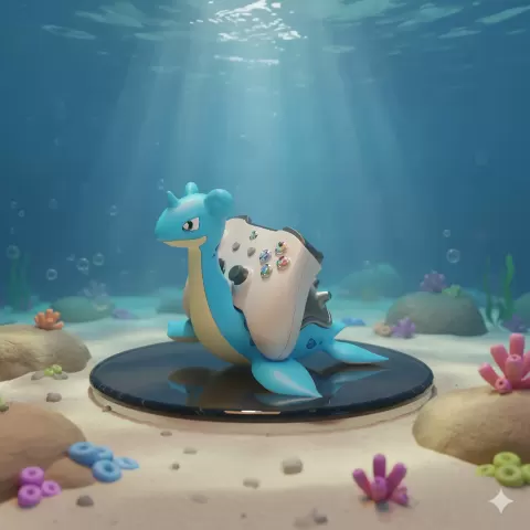 Lapras Controller Stand - TriDimen Studio
