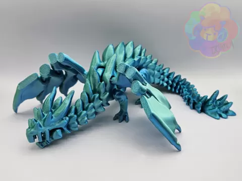 Floppy Dragon - Flexi Articulated Monster (pip)