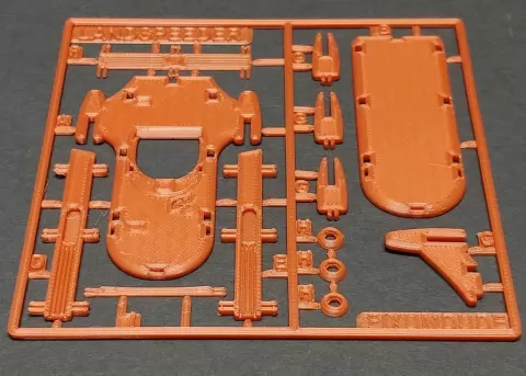 Landspeeder Kit Card