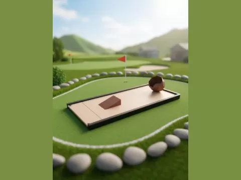 FlickGolf / SchnippGolf - Bahn 9