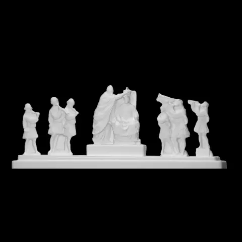 The Coronation of Ferdinando I d'Aragona and Six Musicians by Scan The World