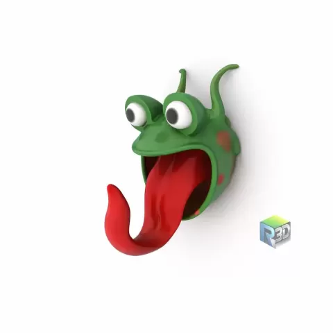 CUTE FROG 3D KEY HANGER - rai 3d
