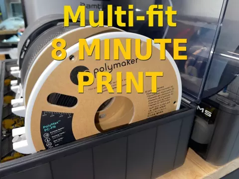 8 Minute Print Multi-Fit Cardboard Spool Ring