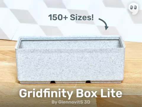 Gridfinity Box Lite - Filament friendly bins