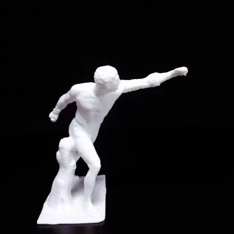Borghese Gladiator by Marchal Geoffrey