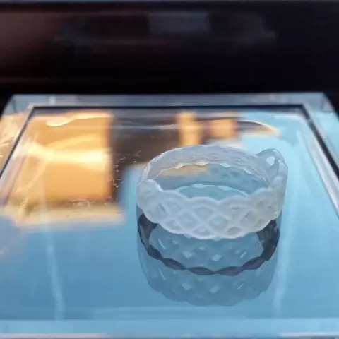 Tangled Braid Ring - Size 6 by Andrew Reynolds