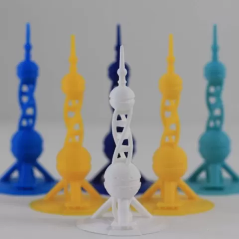 PolyPearl Tower Torture Test by Polymaker