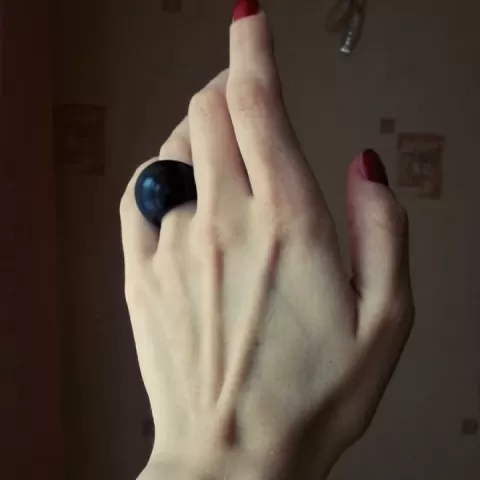 Blob ring by Alexander Biber