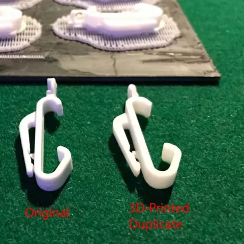 Drapery Clip by Joseph R. Jones