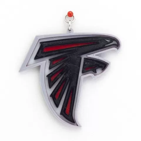 Atlanta Falcons Necklace Super Bowl 2017 by Michal Fanta