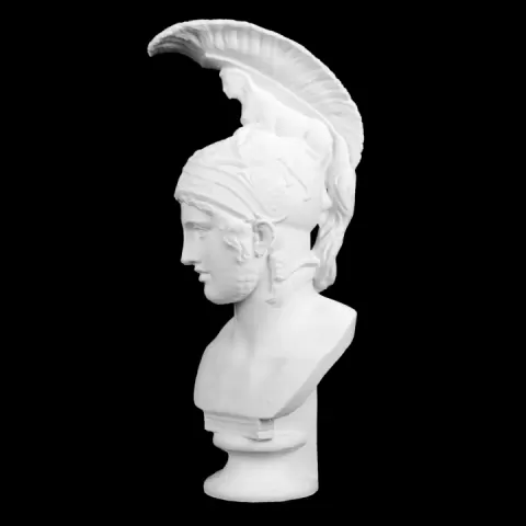 Bust in The Style of The Ares Borghese at The State Hermitage Museum, Russia by Scan The World