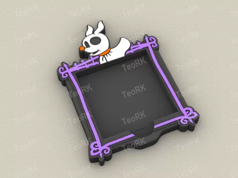 Post-It, Sticky Note Holder ZERO - THE NIGHTMARE BEFORE CHRI - TeoRk
