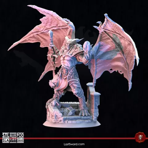 Asdrak Prince of Decay | Pre-Supported | 30mm A Tale of Heroes by LastSword Miniatures