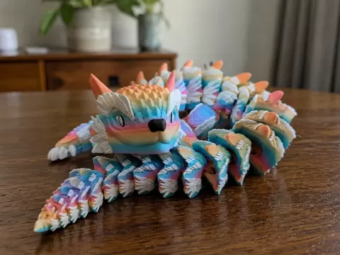 Articulated Virgo Dragon - 3DBOX