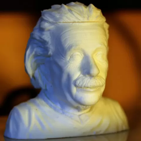 Einstein Bust (14K) by Richard Swika