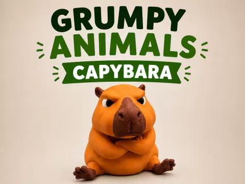Grumpy Capybara