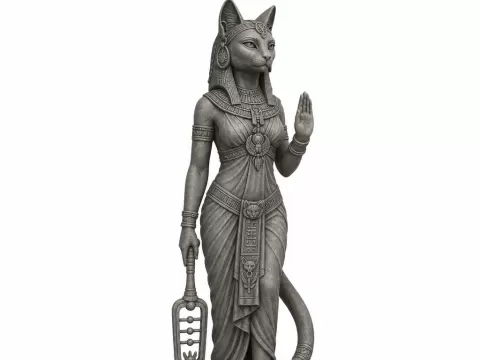 Egyptian goddess Bastet
