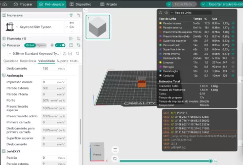 Kywood3D Tycoon Slim for Prusa Slicer