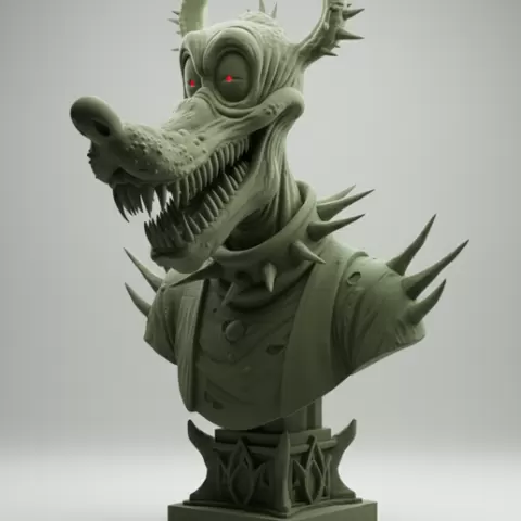 Horrible Pluto bust
