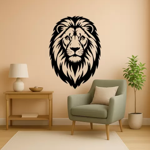 Congo Lion — Wall Art SVG