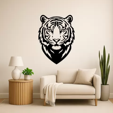 White Tiger — Wall Art SVG