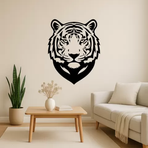White Tiger — Wall Art SVG