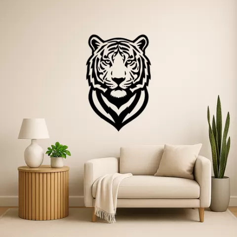 White Tiger — Wall Art SVG