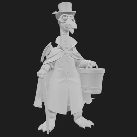 Figment Hatbox Ghost