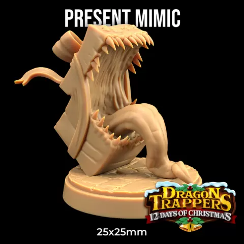 Present Mimic | PRESUPPORTED | 12 Days of Christmas by The Dragon Trappers Lodge
