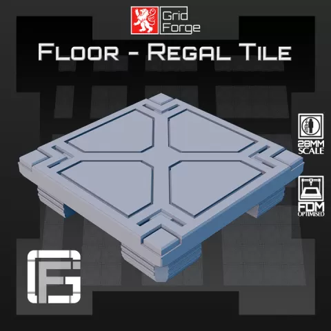 GridForge - Floor - Regal Tile by 2nd Dynasty