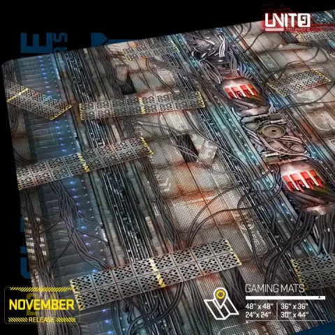 Mainframe - multi-format gaming mat by UNIT9