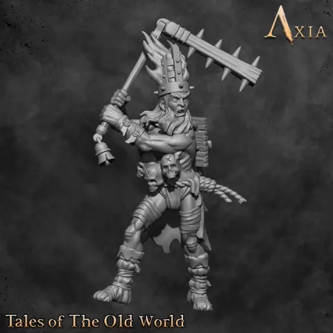 NAX028 Flagellant Priest by Axia - Tales of the Old World