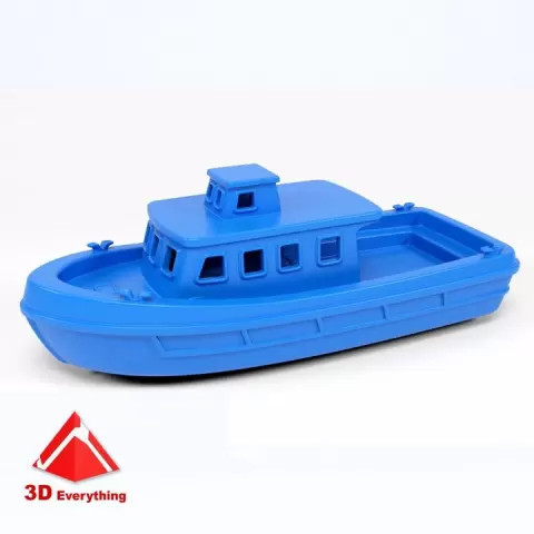 Toy passenger ship 2 by 3D Everything