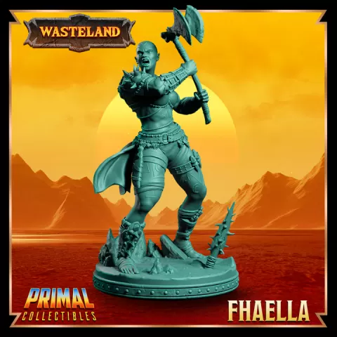 Mul Wild - Fhaella - December 2024 - Wasteland by PRIMAL Collectibles