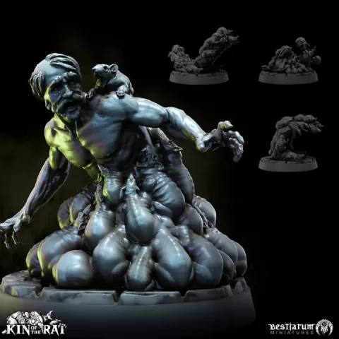 Rat Swarms | Kin of the Rat | Ratmen by Bestiarum Miniatures
