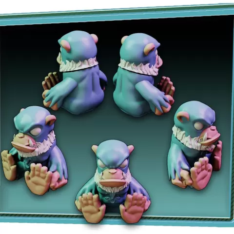 Yeti fidget by Crosslances