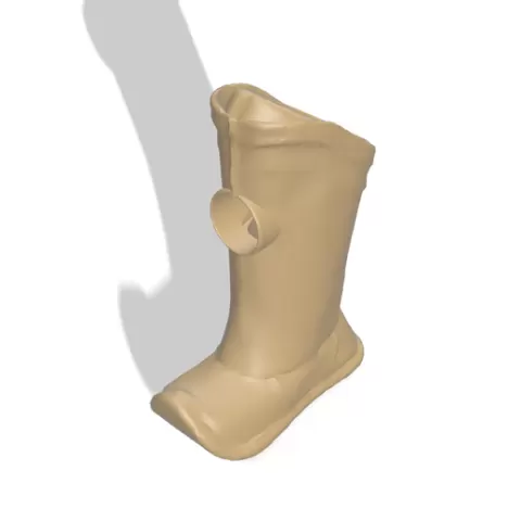 Mongolian boot (mongol gutal) 3D
