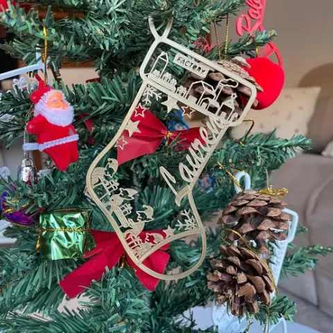 Christmas stocking - Christmas decoration - Christmas tree decoration - Christmas stocking - Christmas tree - Christmas tree
