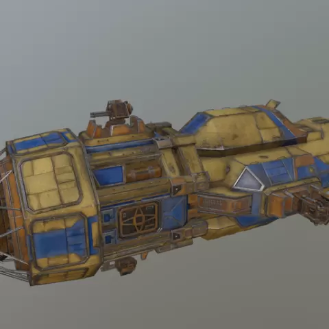 Military Spaceship