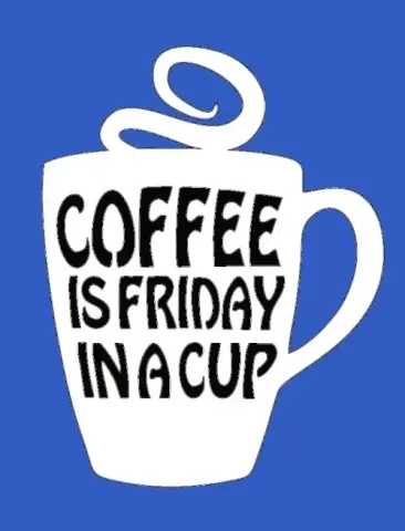 Coffee Friday Plaque - SMT M 🦊