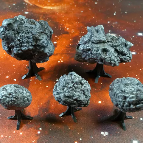 Asteroids by David Tarron