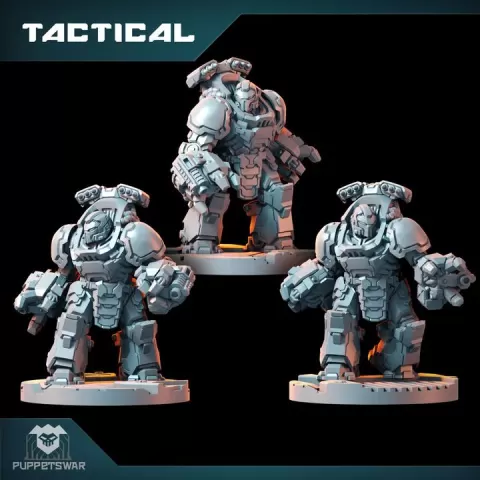 Annihilators [Tactical] by Puppetswar Miniatures