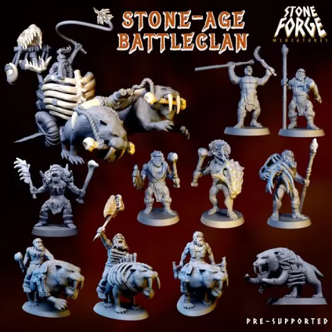 Stone Age Battleclan by Stone Forge