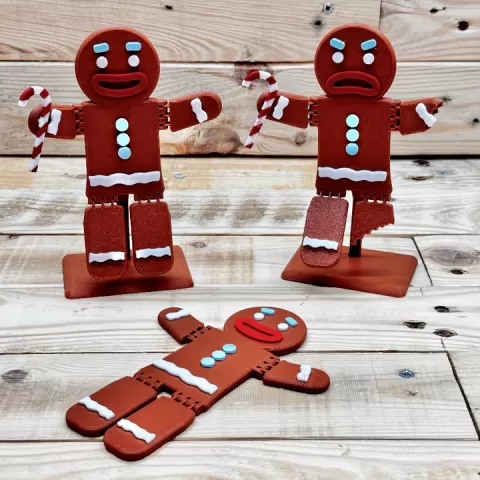 Gingerbread Person by ENIQUE3D