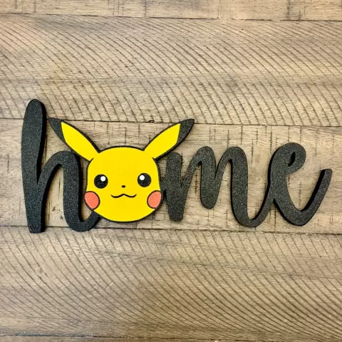 Pika Home Sign