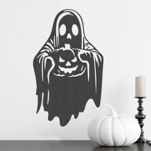 Ghost with Pumpkin