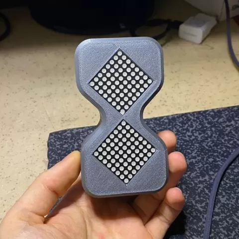 Digital Hourglas Model 3d Model