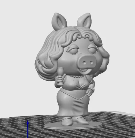 Miss piggy / la cerdita peggy los muppets funko style