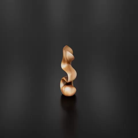 Abstract Wood Sculpture