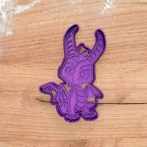 Spyro cookie cutter